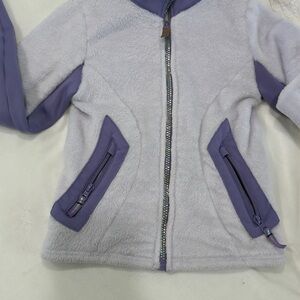 Champion Kids Jacket in Light Purple and Dark Purple